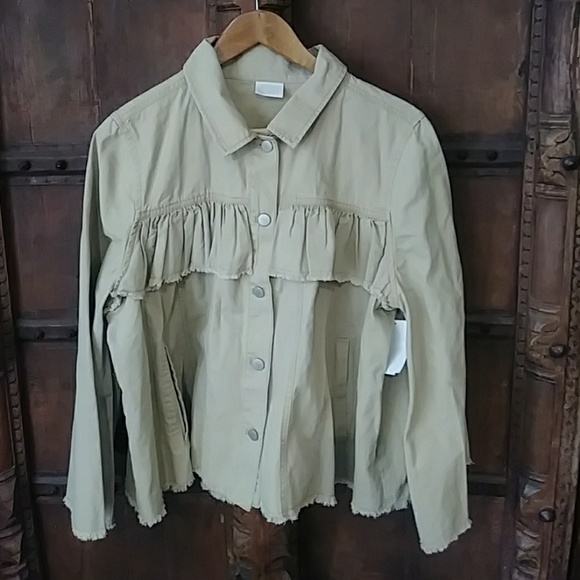 🌵ABOUND Ruffle Jacket - Picture 5 of 5